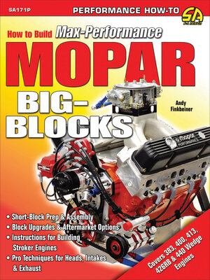 cover image of How to Build Max-Performance Mopar Big Blocks